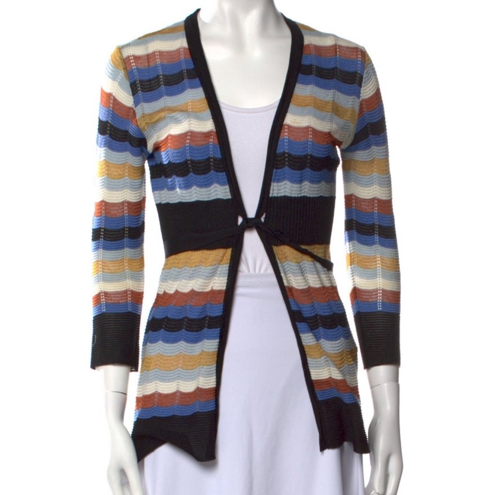 M Missoni Multicolor Striped Women's Sweater